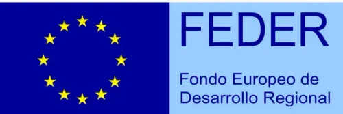 Logotipo de los Fondos FEDER de la Unión Europea para el desarrollo regional